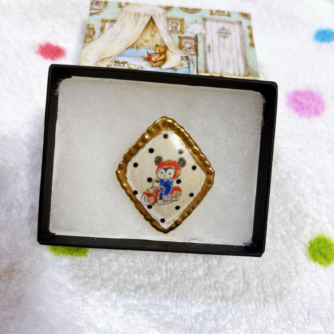 未使用＊フランシュリッペ＊イベント限定ブローチ＊リッペマンション＊ネズミ＊バイク フランシュリッペイベント限定ブローチリッペマンションネズミバイク